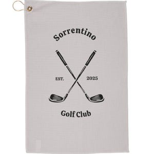 Personalized Golf Towel, Golf Towel, Customized Golf Towel, Personalized Golf Towel, Custom Golf Gift, Gift for Golfer, Father&#39;s Day Gift