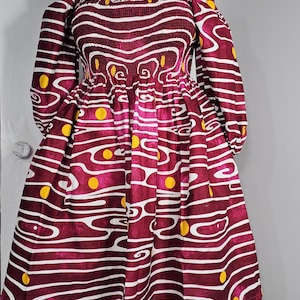 Handmade shirred dresses, smocked dress, Ankara fabric shirred dresses, mini dresses, summer dresses, Handcrafted designs, handmade dresses
