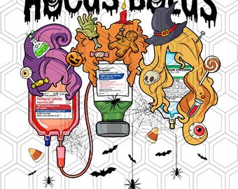 Hocus Bolus Png, Funny Halloween Nurse Png, Nurse Halloween Png, ICU Nurse Png, ER Nurse Png, Nurse Gifts, Spooky Season, Halloween Costume