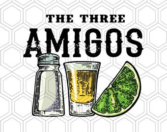 The Three Amigos Png, Lime Salt Tequila Png, Cinco De Mayo PNG, Feeling Salty Png,Tequila png,Tequila Lime and Sunshine, Cinco de Drinko Png