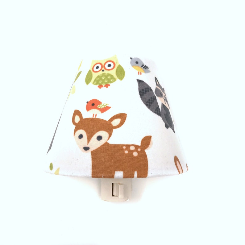 woodland animal night light