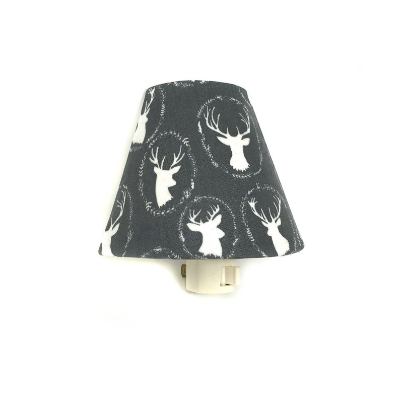 Deer Decor Night Light Woodland Nursery Decor Baby Shower Etsy
