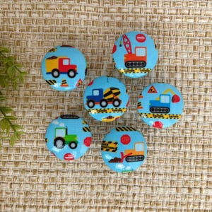 Construction Vehicle, Drawer Pulls, Kids Dresser Knobs, Boys Bedroom, Baby Boy Gift
