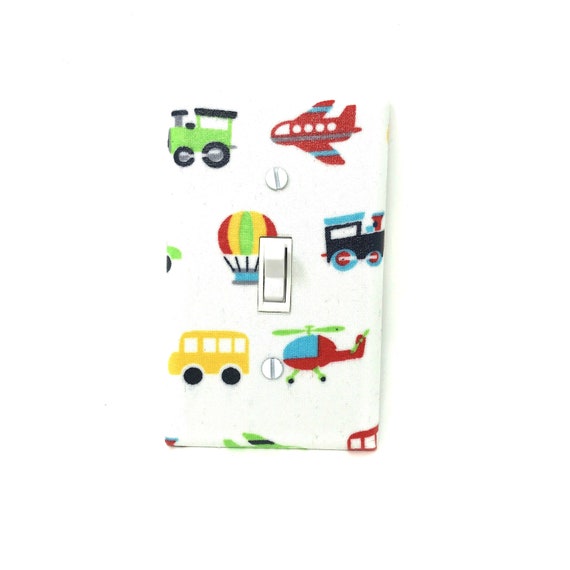 Ocean Creatures Kids Bathroom Bedroom Light Switch Cover LS0035 Single Decora