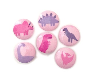 Dinosaur Knobs, Drawer Pulls, Dinosaur Nursery, Girl Nursery Decor, Baby Shower Gift