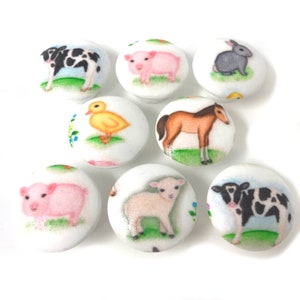 Farm Nursery Decor, Drawer Pulls, Farm Animals, Nursery Decor Boy, New Baby Gift