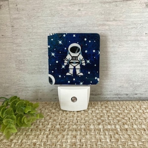 Astronaut Night Light: Space Boy Nursery Decor