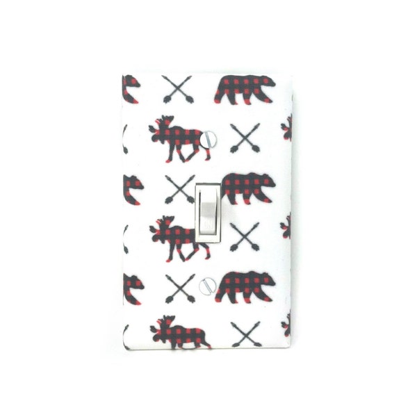 Woodland Light Switch Cover Etsy