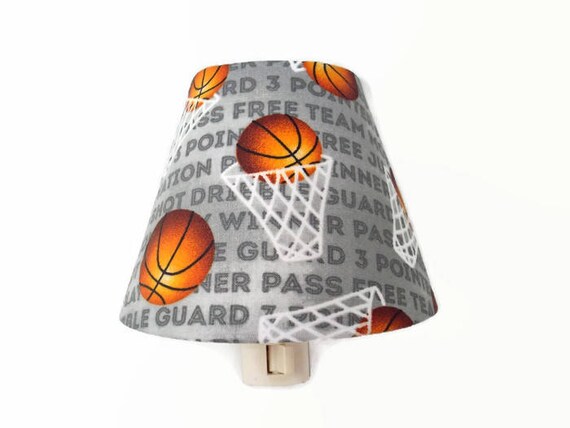 Night Light Basketball Decor Boys Bedroom Decor Kids Night Etsy