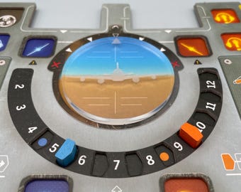 Sky Team compatible acrylic upgrade tokens