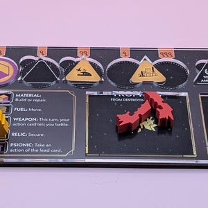Arcs compatible 2 layer player board overlay