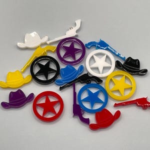 Western Legends compatible acrylic tokens