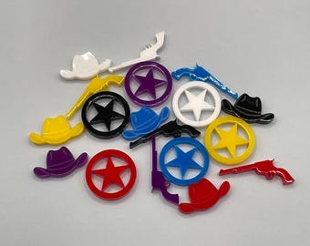 Western Legends compatible acrylic tokens