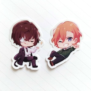 Bungou Stray Dogs Soukoku Sticker Dazai and Chuuya Fifteen