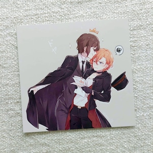 Bungou Stray Dogs Soukoku Print Dazai and Chuuya [Ousama]