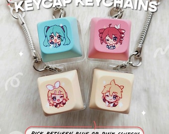 ボーカロイド キーキャップ フィジェット トイ: 初音ミク、鏡音リン