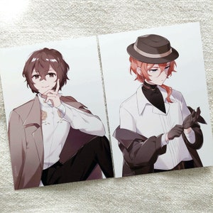 Bungou Stray Dogs Soukoku Print Dazai and Chuuya [Formal]