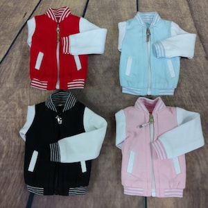 SD 1/3 Varsity / baseball jacket male/DD and other similar size dolls
