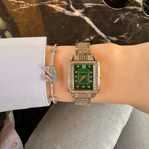 Women's luxury watch, Gold model women's watch, Special gift for
