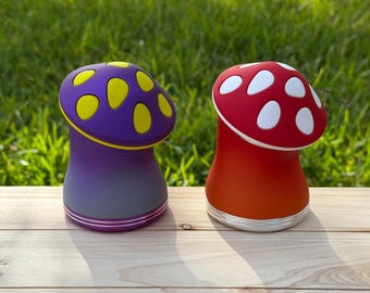 Mushroom Large Herb Grinder Spice Crusher Tobacco Smoke Grinder Gift