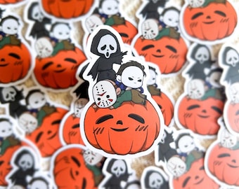 Halloween Killer Trio Aufkleber