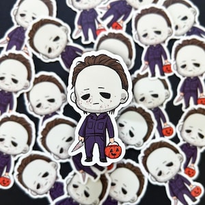 Halloween Michael Slasher Sticker