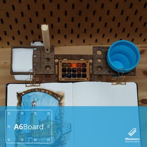 A6Board - A6 Sketch board for Plein Air Painting - Urban Sketching