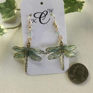 Dragon fly earrings