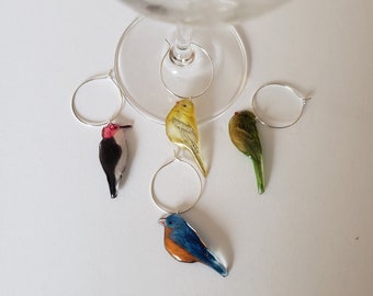 Garden Wine Charms