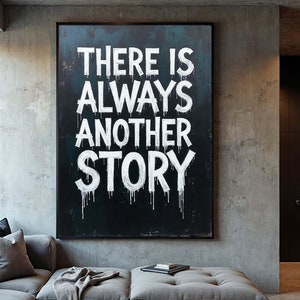 Inspirational Quote Canvas Art: Modern Typography, Ready to Hang