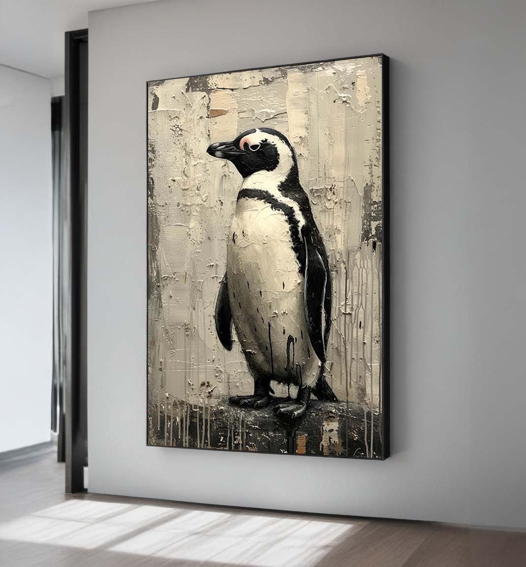 【原画】『グリヴォルト』（ペンギン　絵画　パステル画） il_fullxfull.6362085575_3y2t.jpg