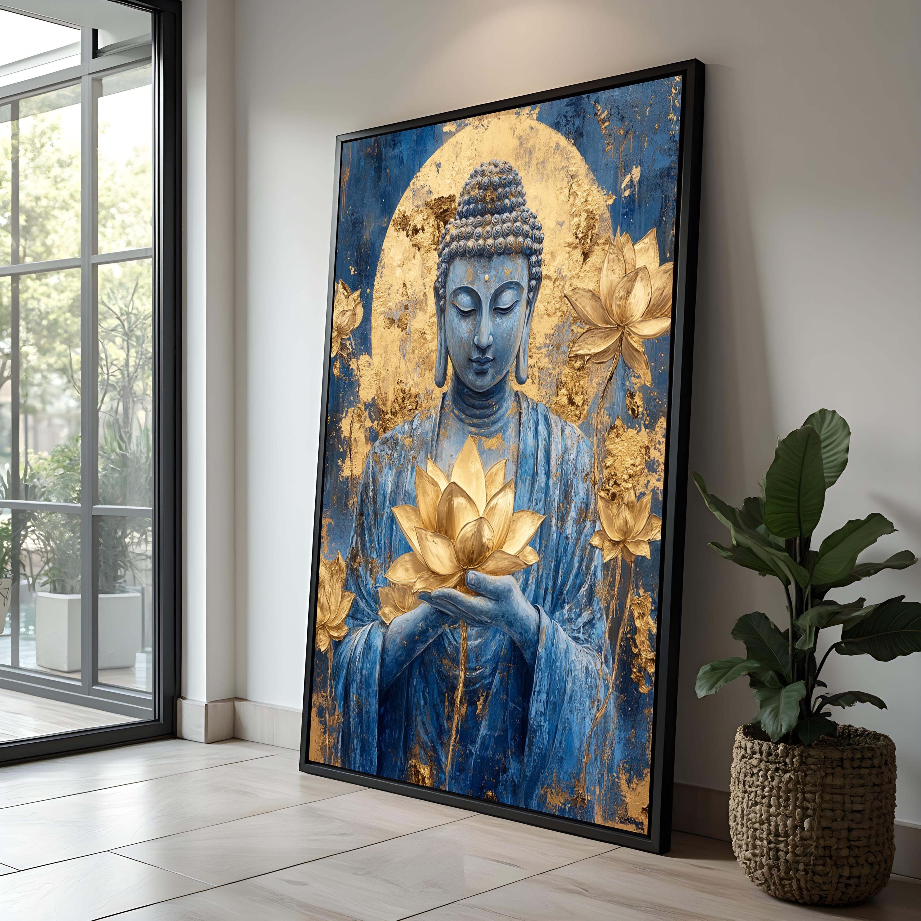Buddha painting - Etsy 日本