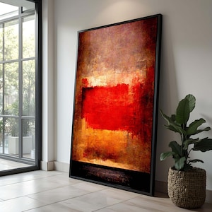 Mark Rothko Canvas Painting, Mark Rothko Production, Mark Rothko art,Canvas Painting,Mark Rothko,Large Wall Art,Craft Gift