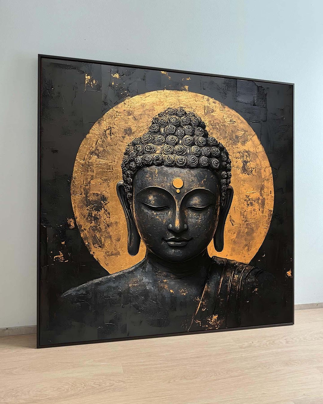 仏像デザイン アート作品 黒と金　TiTi作 il_1080xN.6444404995_2pzu.jpg