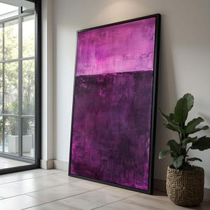 Mark Rothko Purple Canvas Painting, Mark Rothko Production, Mark Rothko art,Canvas Painting,Mark Rothko,Large Wall Art,Craft Gift