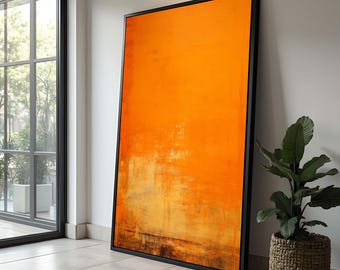 Mark Rothko Yellow Canvas Painting, Mark Rothko Production, Mark Rothko art,Canvas Painting,Mark Rothko,Large Wall Art,Craft Gift