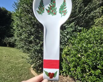 Christmas Fern Spoon Rest