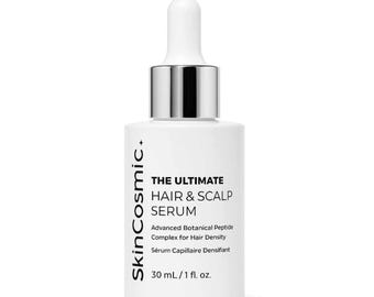 SkinCosmic®. The Ultimate Hair & Scalp Serum™. Advanced Multi-Peptide Serum, Reduce Shedding And Promote The Appearance Of Thicker Hair.