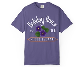 Holiday House Rhode Island Tee Vintage New England Coastal Shirt, Story-Inspired Design