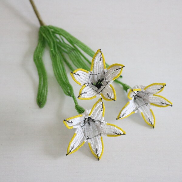 French Beaded Flower Etsy French Beaded Flower Etsy