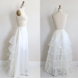 Hip Panniers Crinoline Petticoat Slip 1950s Wedding Dress Bridal