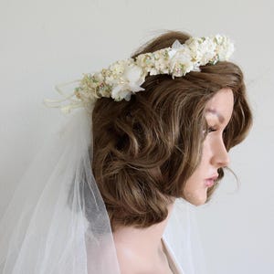 Vintage 80s Veil Headpiece - Etsy display picture 2