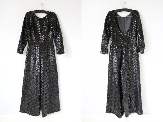 1970s sequin jumpsuit