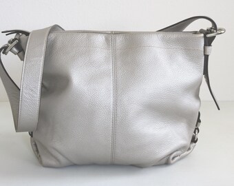 コーチ シルバー レザー クロスボディ F24843 - Etsy 日本