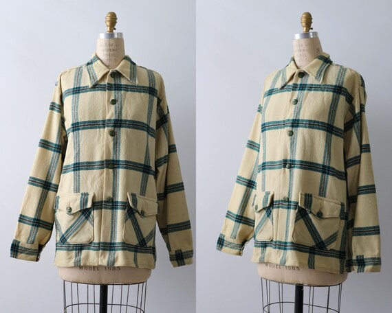 1940s Workwear Ranchwear Womens Blouse Top Jacket