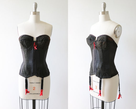 Vintage 1950's Warner Original Merry Widow Corset
