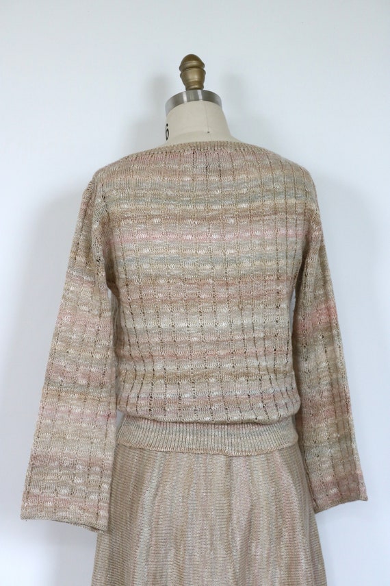 St John Knit Dress Ribbed Skirt & Top 2 Piece Set… - image 5