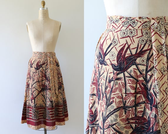 Bohemian Boho Festival Skirt Hippie Skirt Maxi Ski