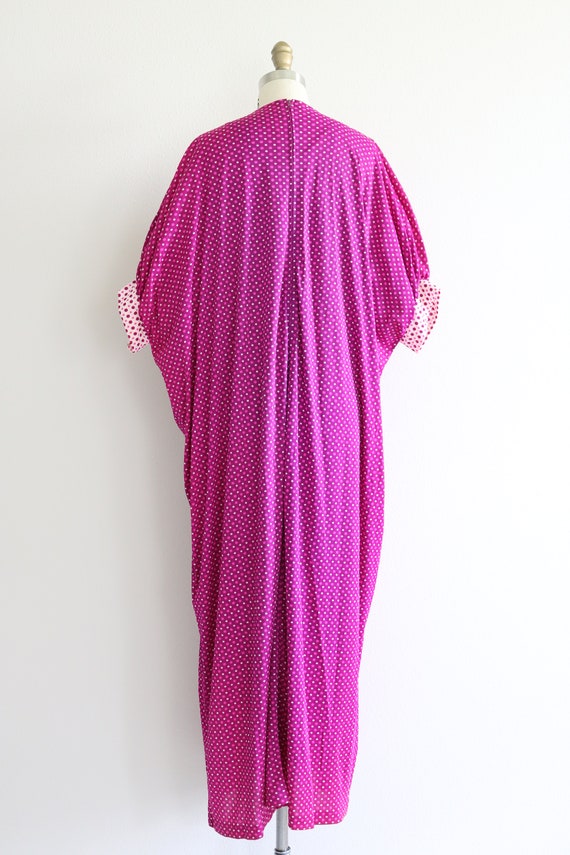 Caftan Kaftan Mumu Maxi Lounging Robe Dress Purpl… - image 6