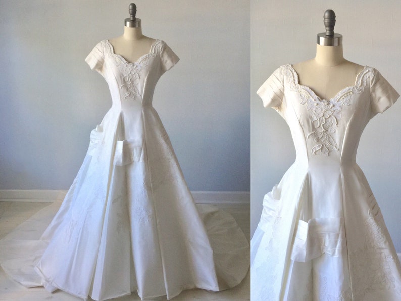 modest vintage wedding dresses